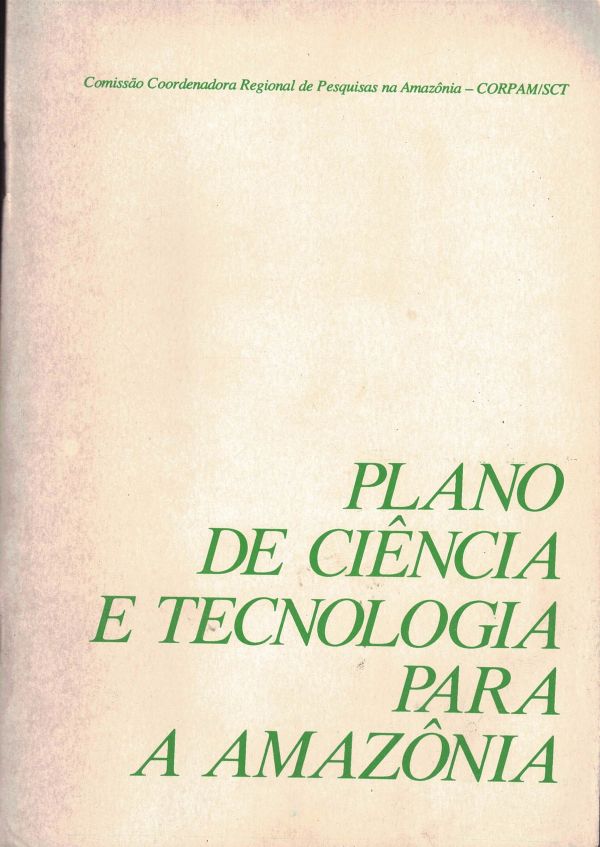 Plano de ciência e tecnologia para a Amazônia